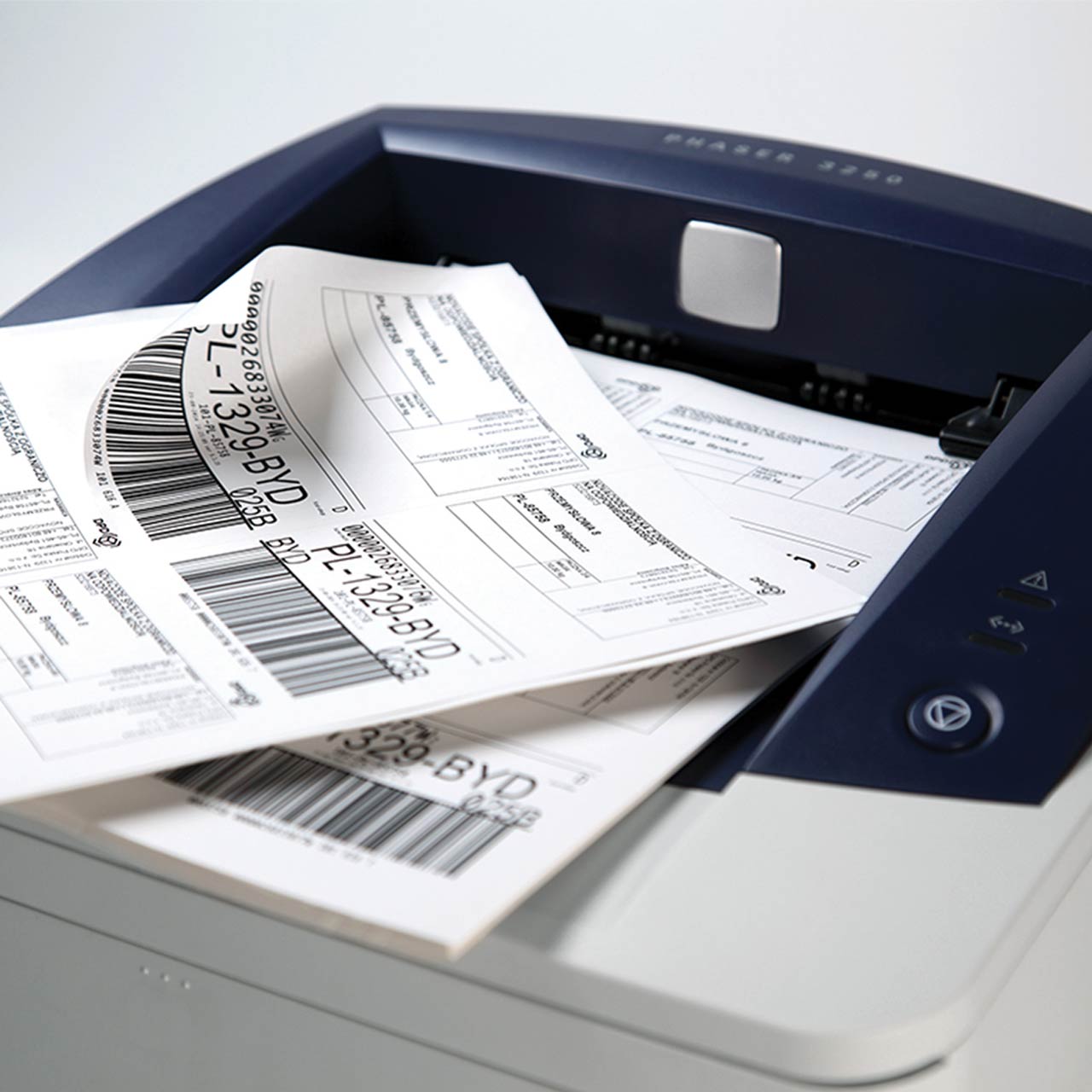 etykiety w arkuszach A4, A5 i innych