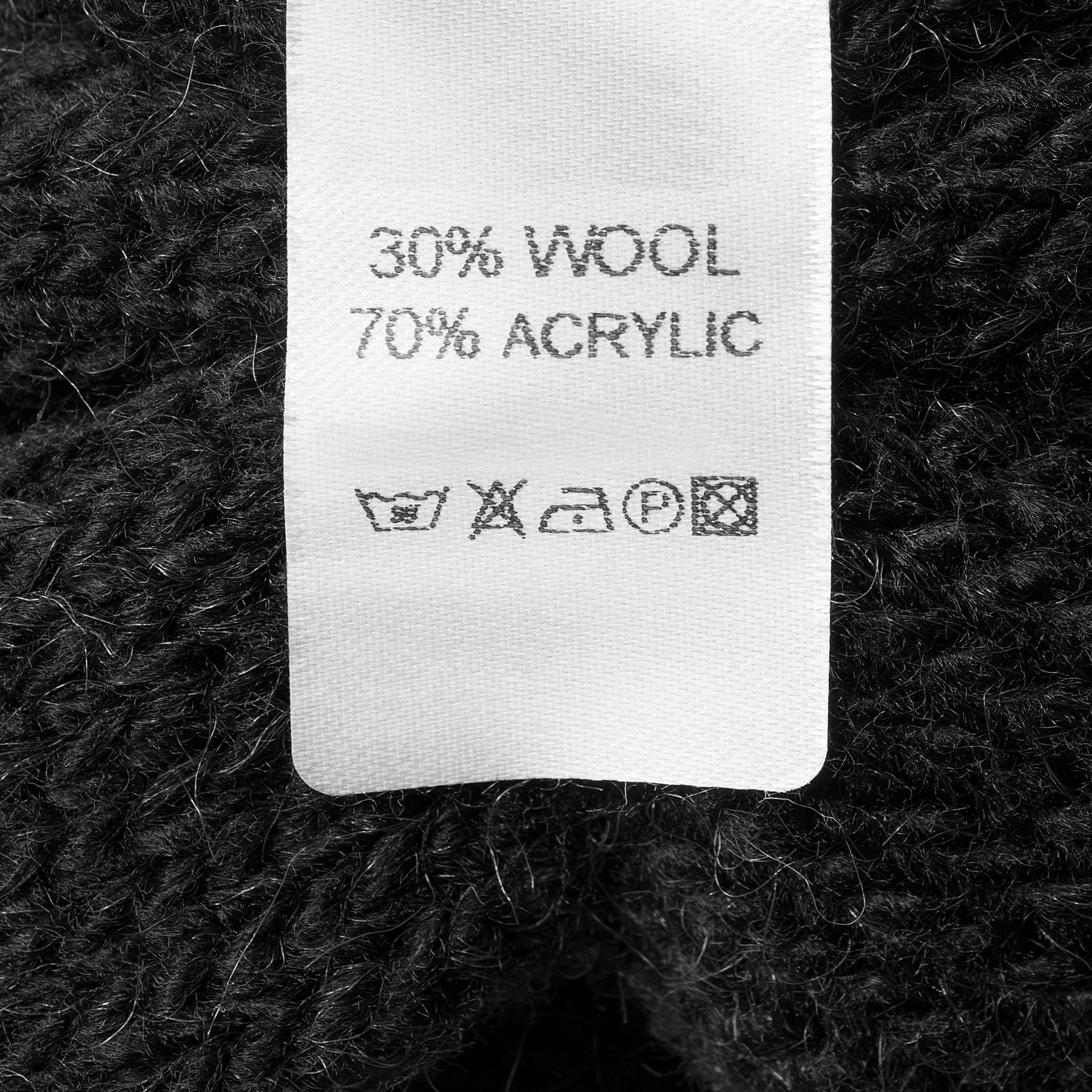 Etykieta tekstylna ze składem 2